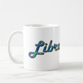 Mug Libra dans Opal Gemstone (Gauche)