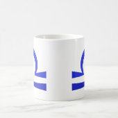 Mug Libra en bleu (Centre)