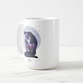 Mug Libra Feminine Purple Zodiac Design (Devant gauche)
