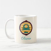 Mug Libra Groovy personnalisé (Gauche)