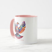 Mug Libra Spirit Animal Dove Alebrije Femme (Devant gauche)