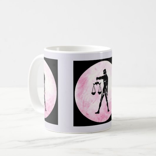 Mug Libra - Symbole zodiaque (Devant gauche)