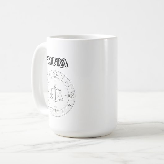 Mug libra zodiac (Devant gauche)