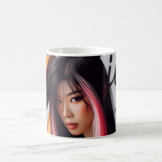 Mug Libra Zodiac Musician Harp (Centre)