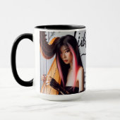 Mug Libra Zodiac Musician Harp (Gauche)