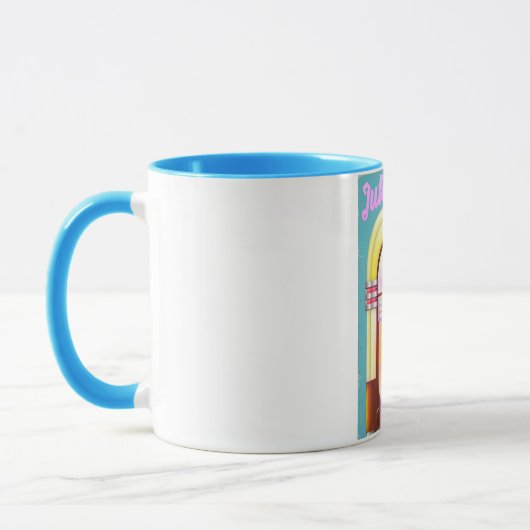 Mug Librairie de musique vintage (Gauche)