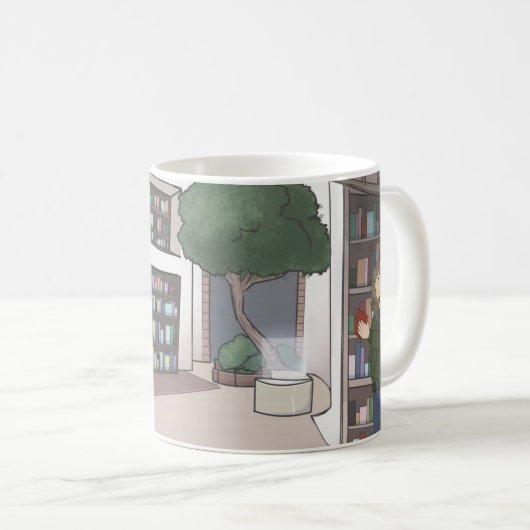 Mug Librairie du journal de mission (Devant droit)