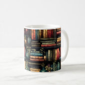 Mug Librairie Librairie Bookworm Lecture Motif (Devant droit)