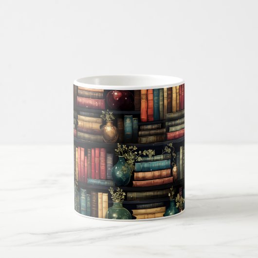 Mug Librairie Librairie Bookworm Lecture Motif (Centre)