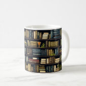 Mug Librairie Librairie Bookworm Lecture Motif (Devant droit)