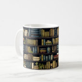 Mug Librairie Librairie Bookworm Lecture Motif (Devant gauche)