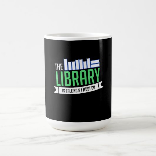 Mug Librairie Livres Cadeau (Centre)