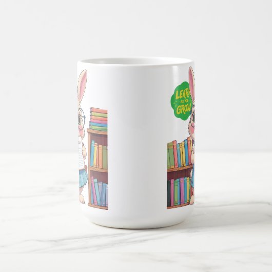 Mug Librarian-in-Training Star – Rabbit Edition (Centre)