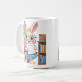 Mug Librarian-in-Training Star – Rabbit Edition (Devant gauche)