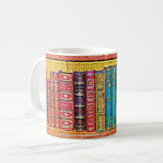 Mug Library Books (Devant gauche)