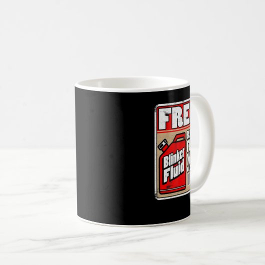 Mug Libre Blinker Fluid Mécanique Carguy Blinker Fluid (Devant droit)