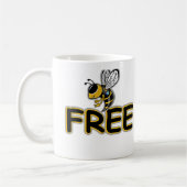 MUG LIBRE COMME L'ABEILLE (Gauche)