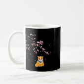 Mug Libre Palestine Cute chat Fleur de cerise Sakura f (Gauche)