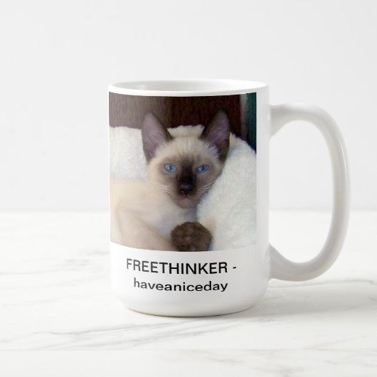 Mug Libre penseur (Droite)
