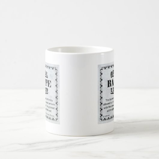 Mug Licence Bagpipe (Centre)