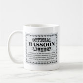 Mug Licence Bassoon (Gauche)