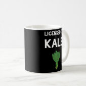 Mug Licence De Kale Pour Végétariens (Devant droit)