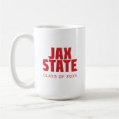 Mug Licence de l'Université d'État de Jacksonville (Gauche)