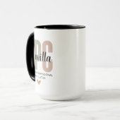 Mug Licensed Professional Counselor Gifts, LPC Therapi (Devant gauche)