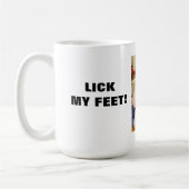 MUG LICK MES PIEDS ! (Gauche)