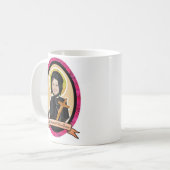 Mug L'icône et la citation de St Elizabeth Ann Seton (Devant gauche)