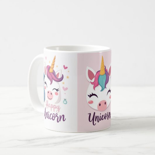 Mug licorne (Devant gauche)