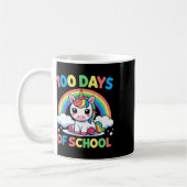 Mug Licorne 100 Jours D'école 100 Jours Plus Intellige (Gauche)