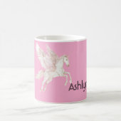 Mug licorne à ailes roses (Centre)
