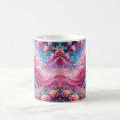 Mug Licorne à cœurs roses (Centre)