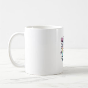 Mug Licorne Académie Corne Royale Typographie Gras Imp