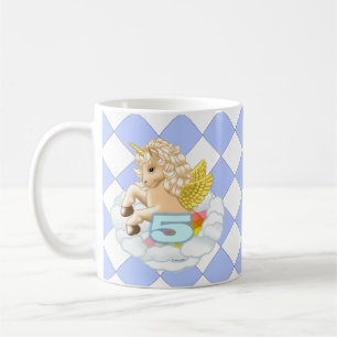 Mug Licorne Anniversaire 5 ans