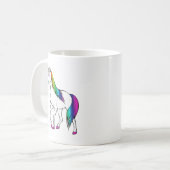 MUG LICORNE ARC-EN-CIEL (Devant gauche)
