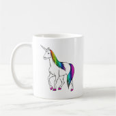 MUG LICORNE ARC-EN-CIEL (Gauche)