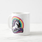 Mug Licorne Arc-en-ciel (Devant gauche)