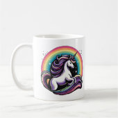 Mug Licorne Arc-en-ciel (Gauche)