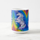 Mug Licorne avec Arc-en-Ciel (Centre)