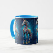 Mug Licorne Bijoutée (Devant gauche)