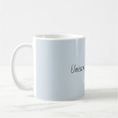 Mug Licorne Bleue Blanche (Gauche)