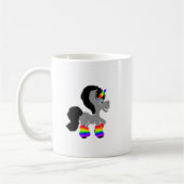 Mug Licorne brouillée (Gauche)