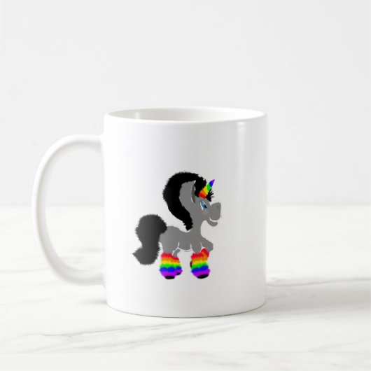 Mug Licorne brouillée (Gauche)