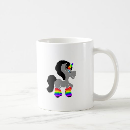 Mug Licorne brouillée (Droite)