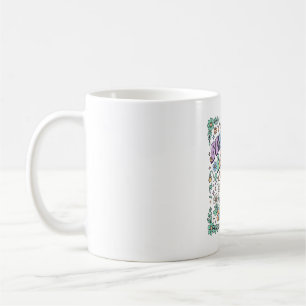 Mug Licorne Bunnycorn Jardin Kawaii Typographie Design