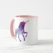 Mug Licorne caracolante scintillante magique (Devant gauche)