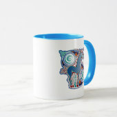 Mug Licorne celtique (Devant droit)
