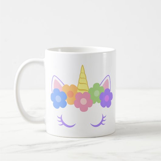 Mug Licorne chic (Gauche)